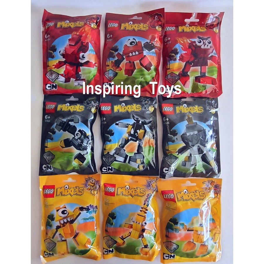LEGO Mixels Series 1 Complete 9 characters