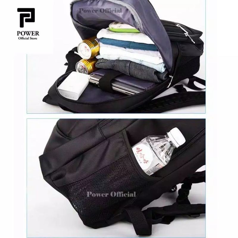 tas ransel laptop polo power original