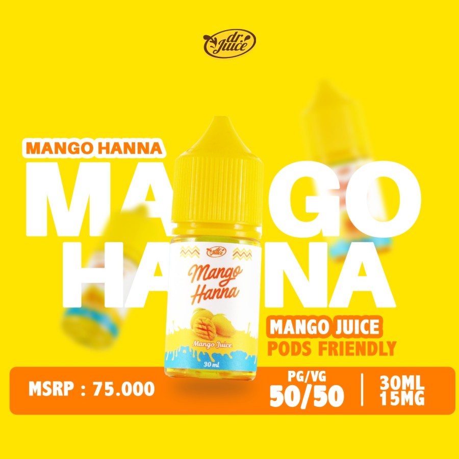 Mango Hanna Pods Friendly 30ML by Dr Juice