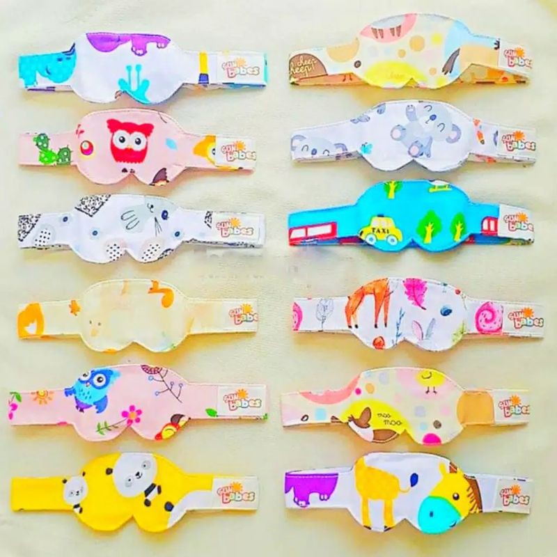 Kacamata Jemur Bayi / Penutup Mata Bayi / Eye Mask Baby