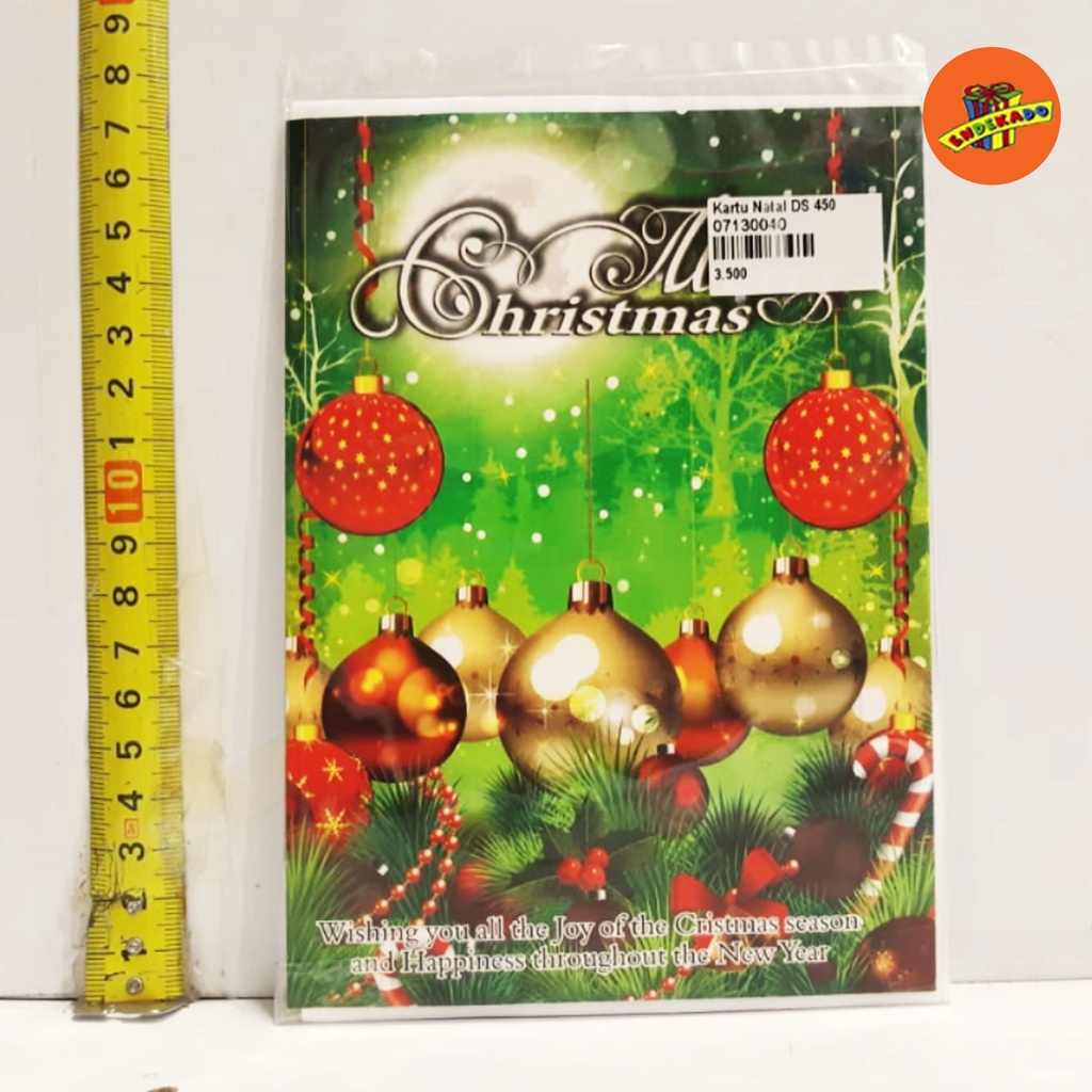KARTU UCAPAN NATAL DS 450 - Kartu Ucapa