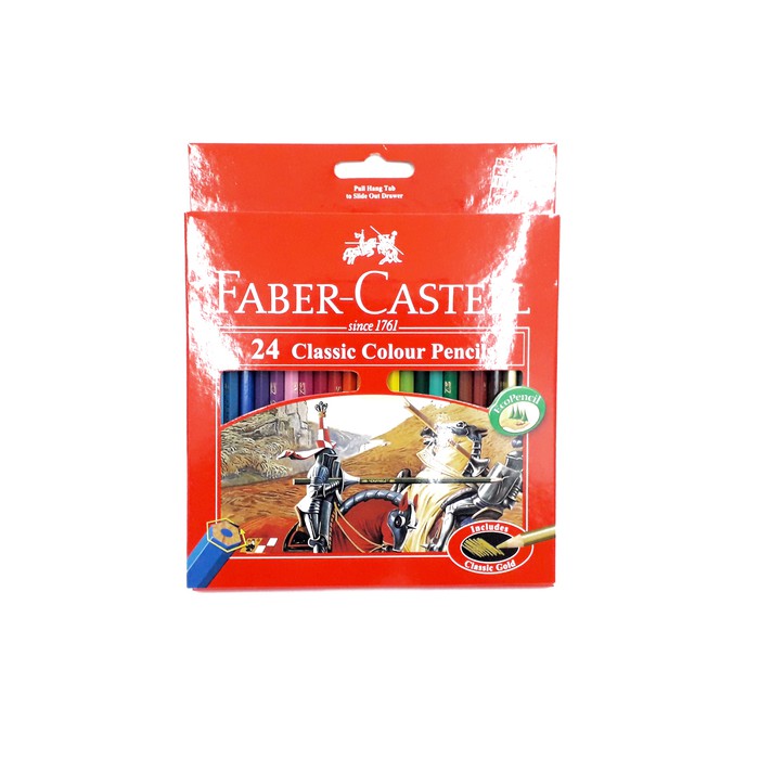 

PENSIL WARNA FABER CASTELL CLASSIC ORIGINAL 24 WARNA