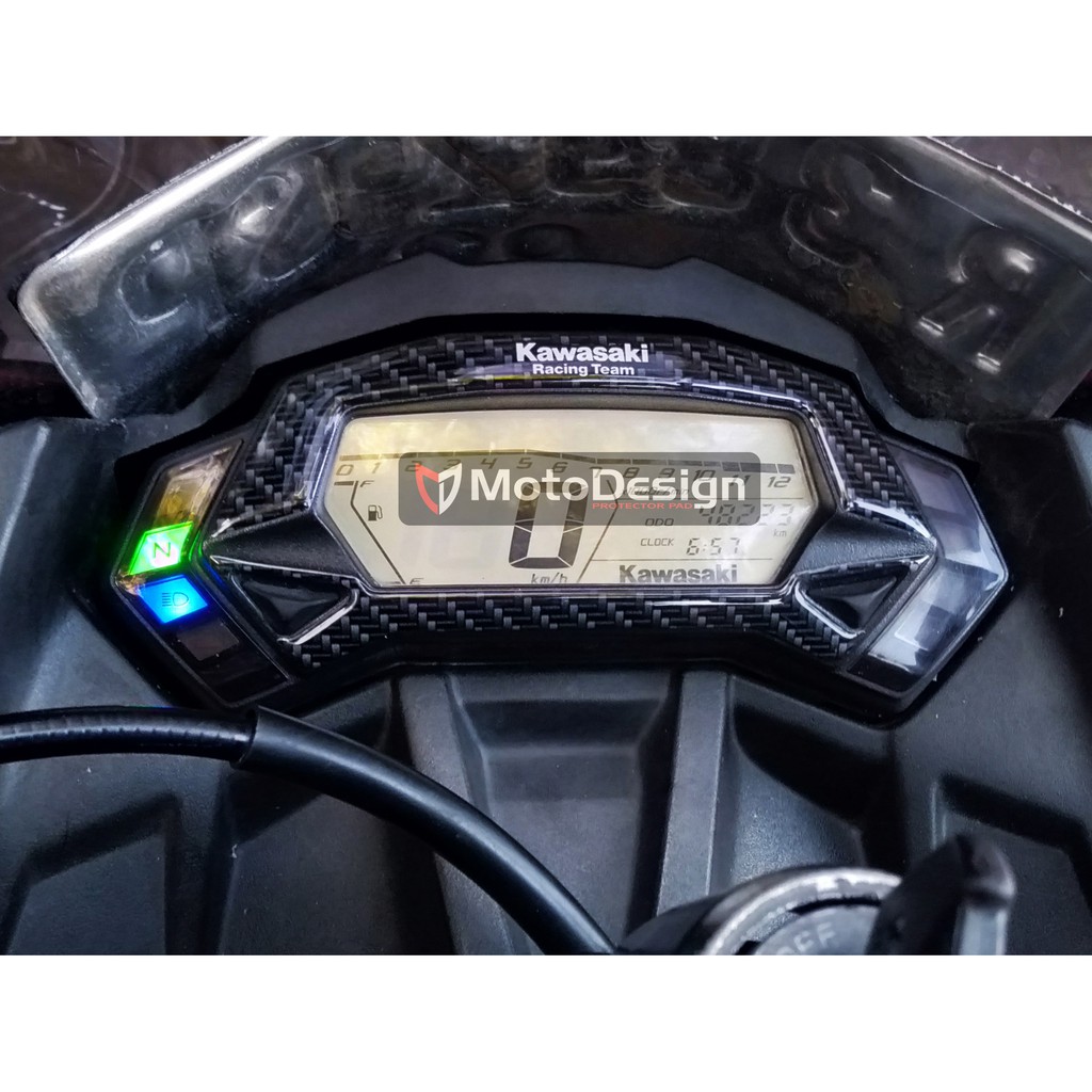 Stiker Timbul Protector Pad Panel Speedometer Ninja 250 Mono SL 250RR 250SL Z250SL