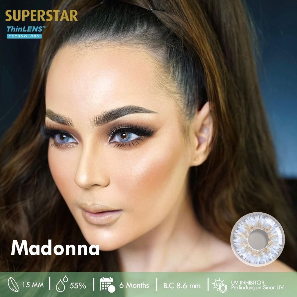 Superstar Madonna lensa warna softlens premium