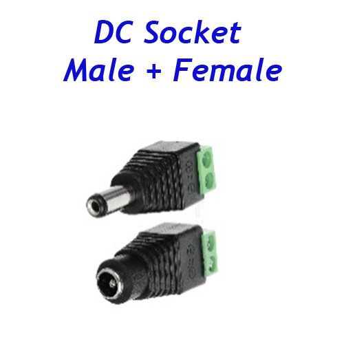 DC Socket Soket Jack Male Female