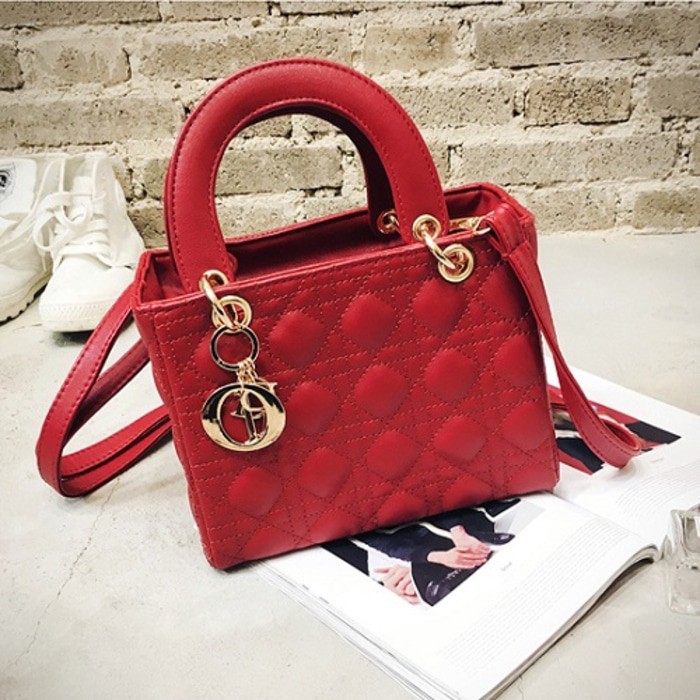 Tas Kerja Wanita / Handbag / Shoulder Bag Tas Dior Import F22462