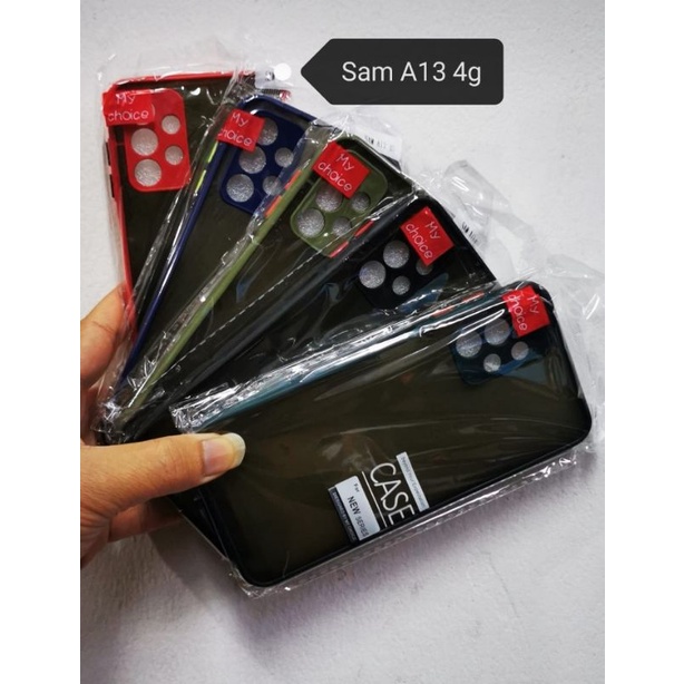 Casing Softcase Samsung A13 4G Pelindung Camera Frosted Mate