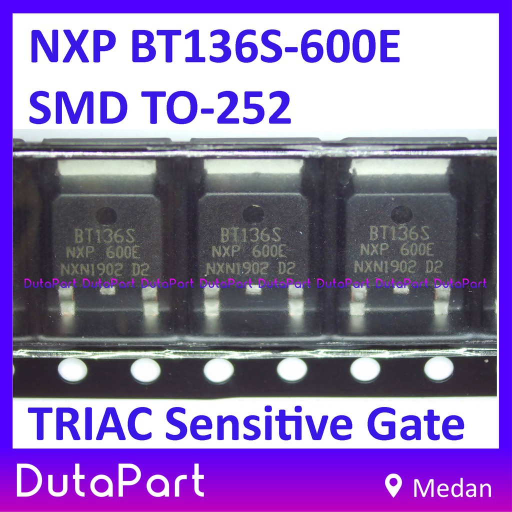 BT136S-600E BT136S600E BT136S 600E 600V 4A SMD Triac Sensitive Gate