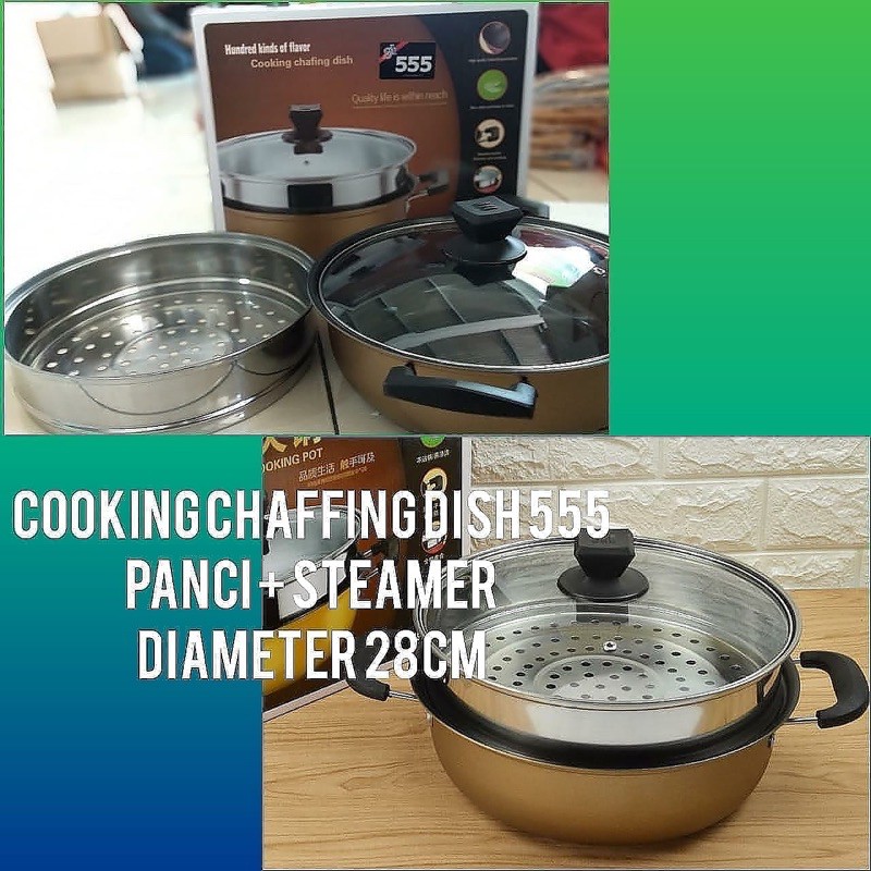 panci pengukus/steamer