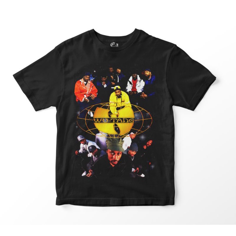 Kaos Vintage Wu Tang Clan Oversize Bootleg tee