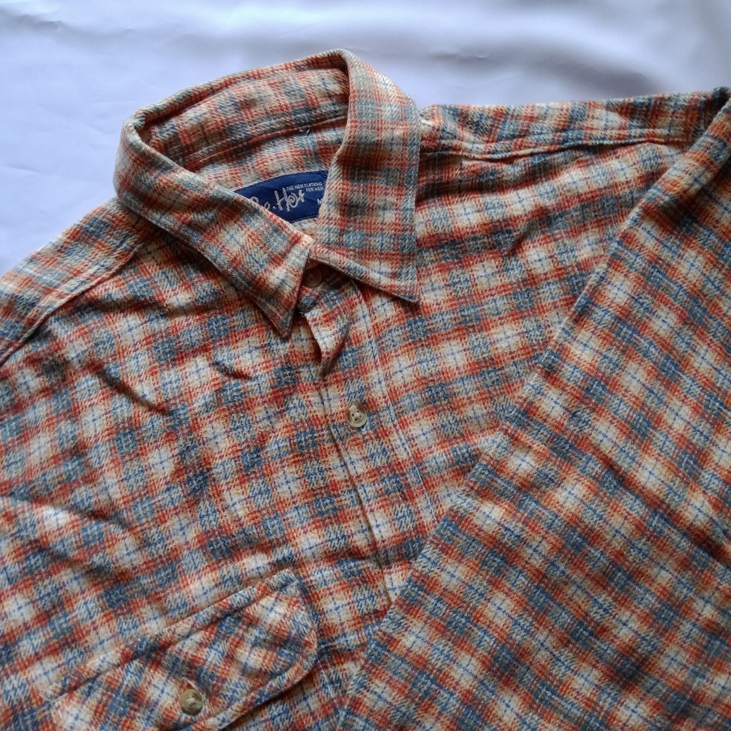 Orange Vintage Flanel