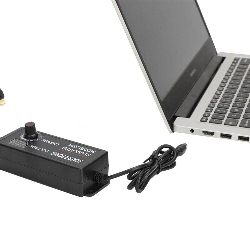 POPULAR Populer Adaptor Power Supply Universal Variable Volt Listrik Adjustable Voltage