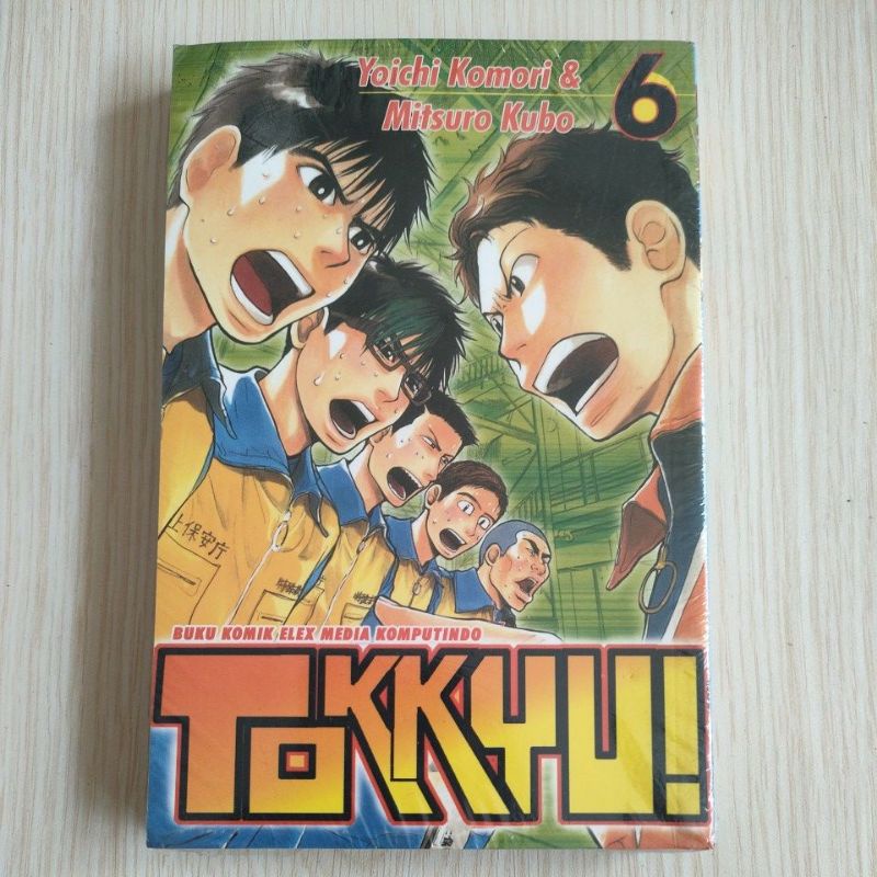 komik tokkyu! vol 2, 3,5,6