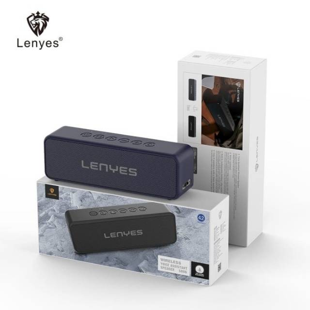 Lenyes Speaker Wireless Voice Assistant Waterproof S806