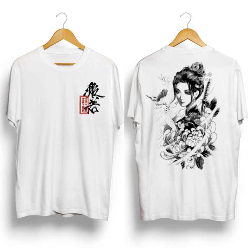 kaos pria/BIRD OF GEISHA/kaos japan