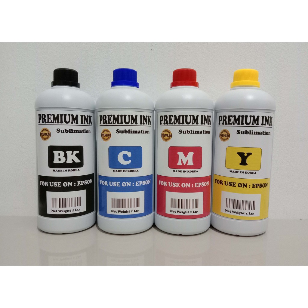 Jual TINTA SUBLIM EPSON ISI 1 LITER PREMIUM INK ( Bonus Suntikan
