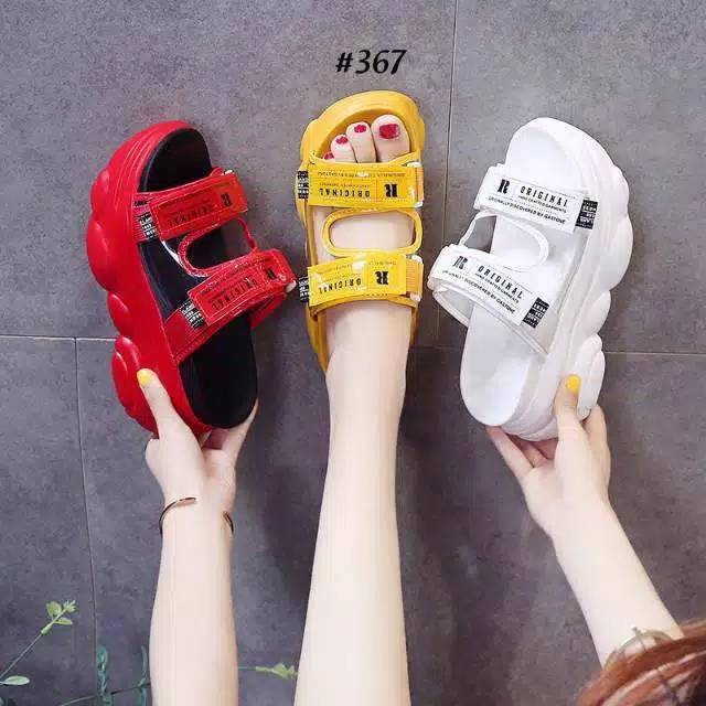 DS Sandal Wedges Wanita Mika R Original AR03