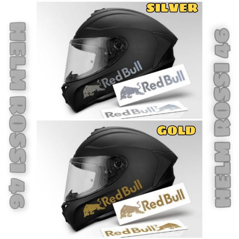 Sticker RED BULL Sticker HELM KYT TT COURSE RAW MISSION WINNOW KYT TTC