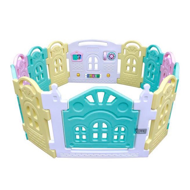 Parklon PE Fence Classic Castle Pagar Bayi 8 + 2 Panel