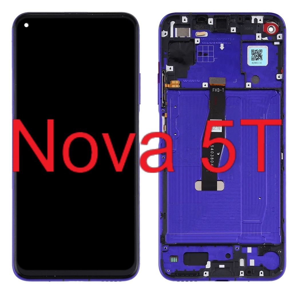 Original LCD plus TouchScreen plus Frame - Huawei Nova 5T