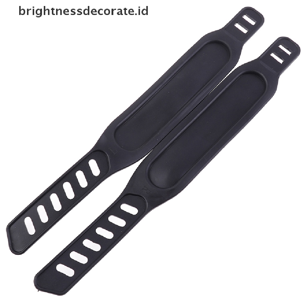 1 Pasang Strap Pedal Sepeda Untuk Latihan Kebugaran