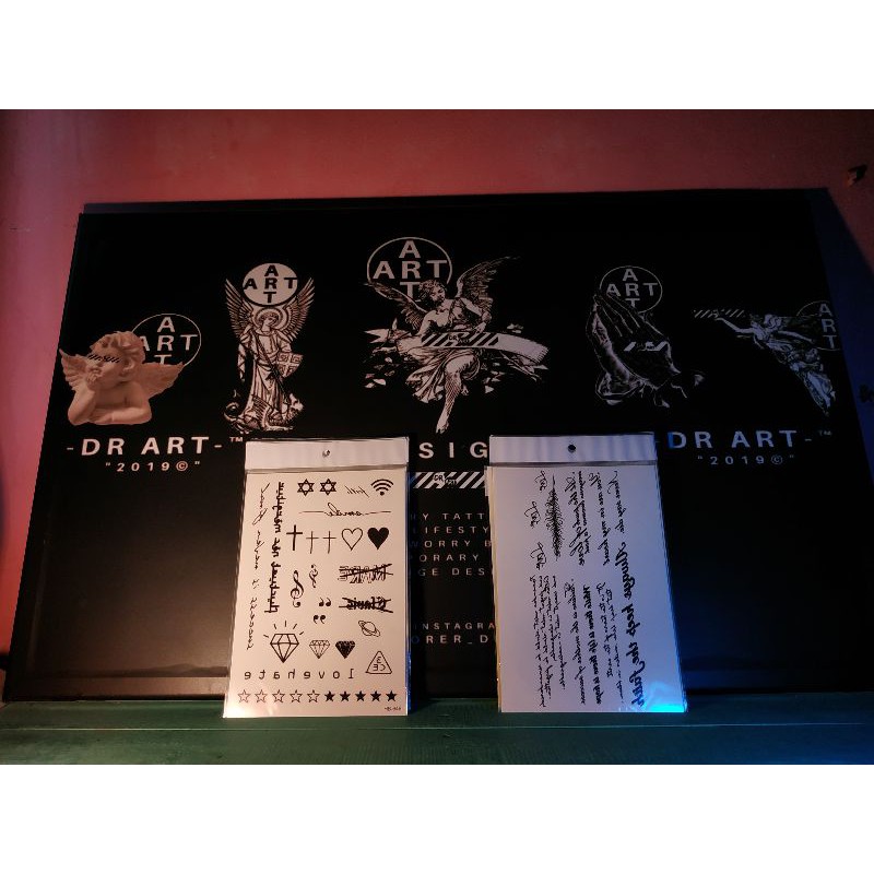 Tato sementara tato temporer tatto temporary fake tatto tato keren DR ART TATTO