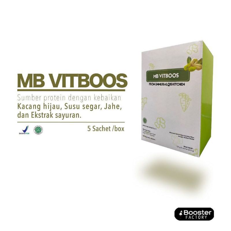 

MB Vitboos / Mungbean Vitboos by Boosterfactory (from ummubalqis kitchen)