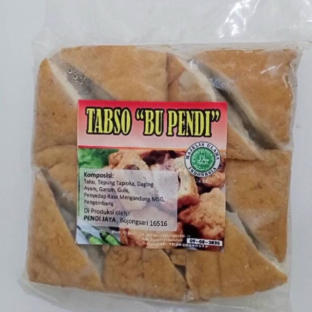 

Tahu Bakso Bu Pendi / Tabso Bu Pendi isi 10 pcs