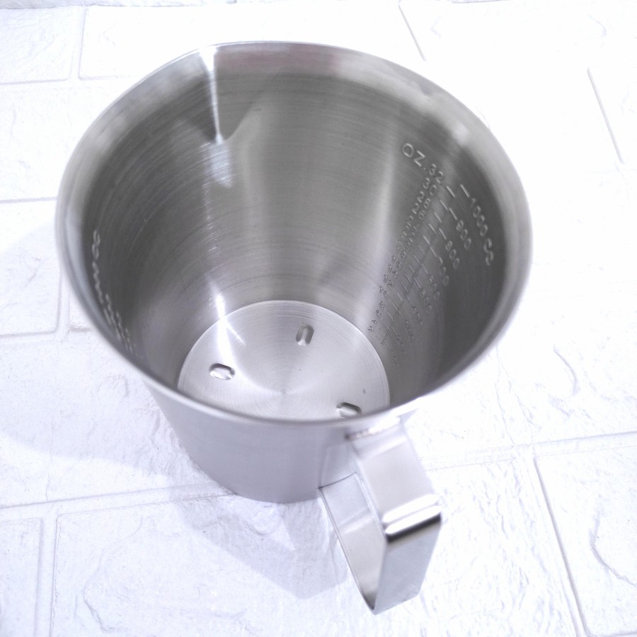 gelas ukur stainless Steel 2 liter measuring cup stainless Steel 304