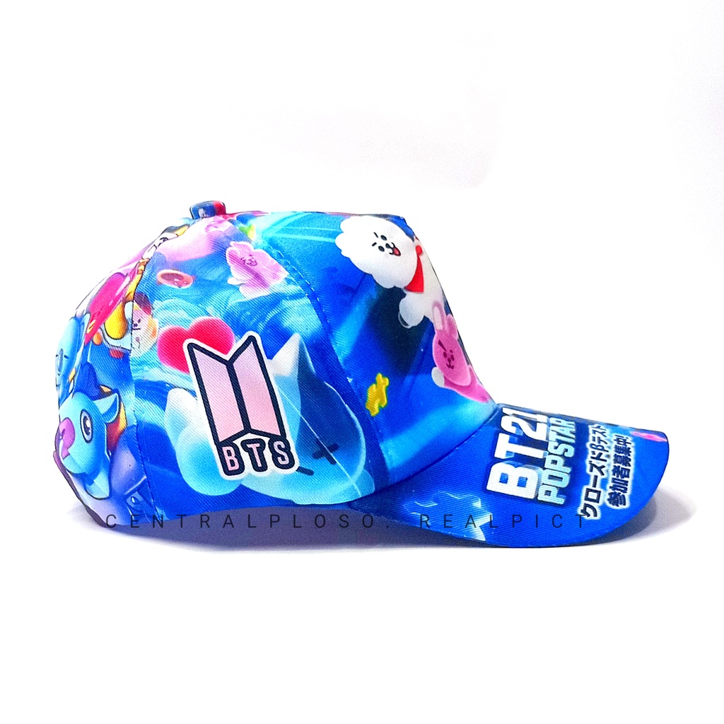 Topi Anak FULLPRINT Motif Lucu untuk Cewek Cowok