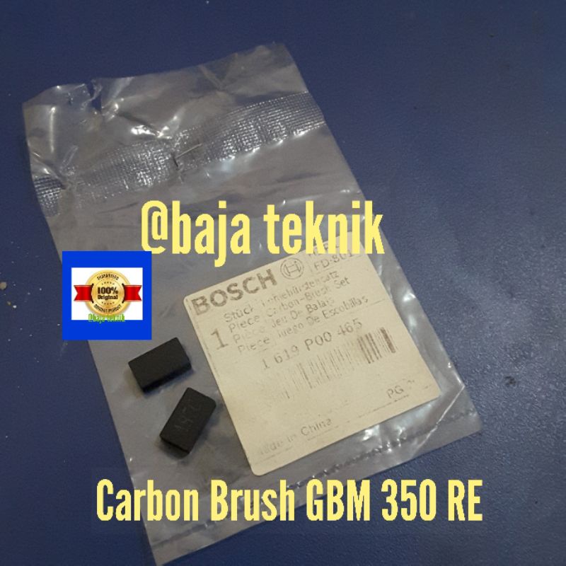 Carbon Brush Mesin Bor  GBM 350 RE BOSCH