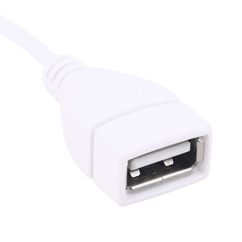 VIVI   White  Easy to Operate  Extension Cable  USB 2.0  with  Switch  Compatible with  Table Lamps/ Fans / Led   Lights