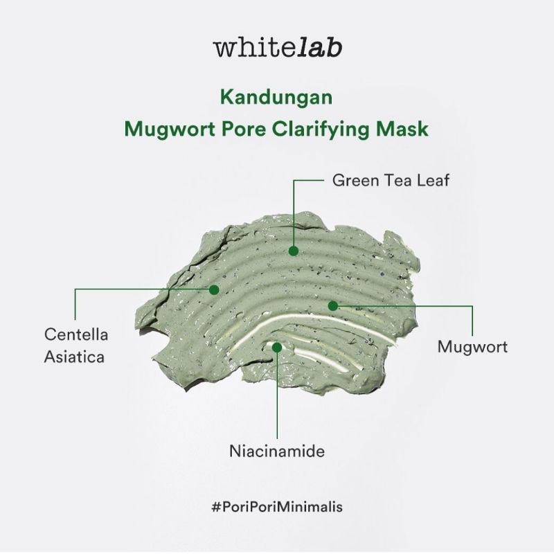 WHITELAB MUGWORT PORE CLARIFY MASK 50gr