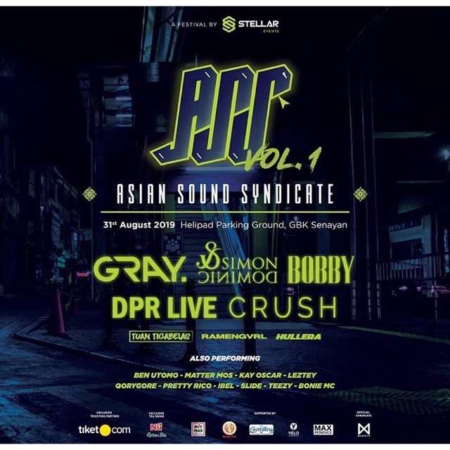 TIKET ASIAN SOUND SYNDICATE - GA EARLY ENTRY