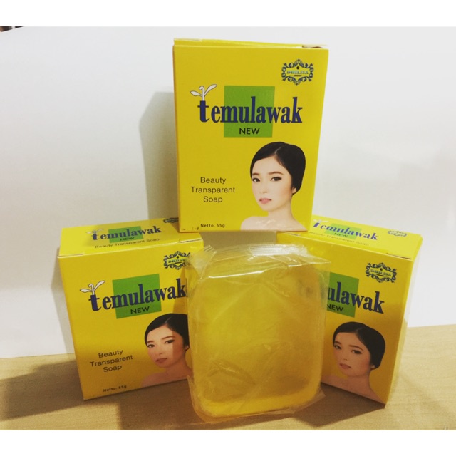 Sabun Temulawak New Dhilisa Transparant Soap BPOM