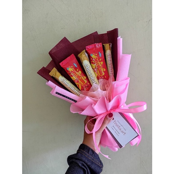 

Mini Snack Bouquet / Buket Snack Kecil / Buket / Buket Snack / Kado Wisuda / Buket Wisuda