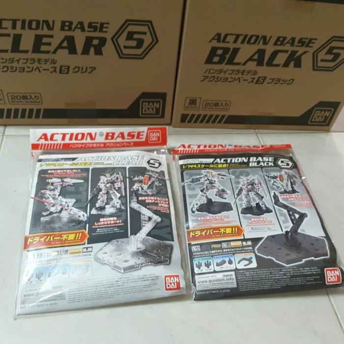 Action Base 5 , Clear, Black @75.000