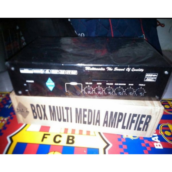 TER BARU -   box besi amplifier usb mp3 mp4 mp5 dragon ranic multimedia 32x20x8