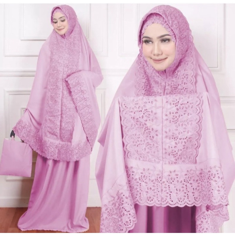 Mukena Renda Banyak Warna