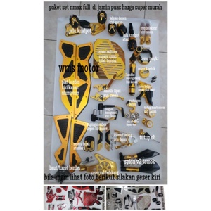 Jual YAMAHA NMAX 21 ITAM VARIASI FULL BODY HARGA PROMO SUPER MURAH DI JAMIN PUASSS SPION NMAX TOMOK 