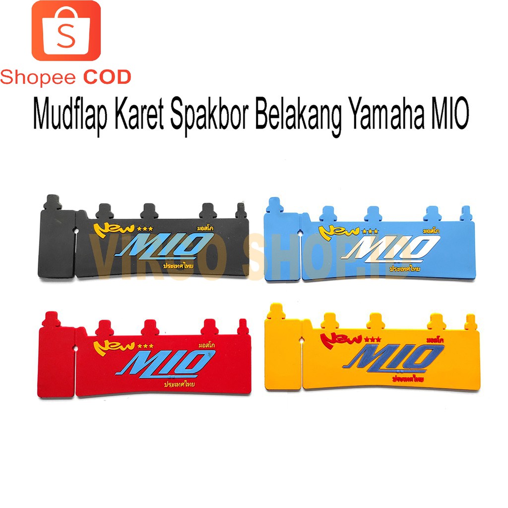 Mudflap Yamaha Mio - Mudflap belakang Penahan Lumpur / Air Bahan Full Karet / Karpet Lumpur / Karet Lumpur / Motor Mio / Aksesoris Mio / Karpet Karet / Mudflap Karet / Karet Spakbor / Yamaha Mio / Virgo Shop