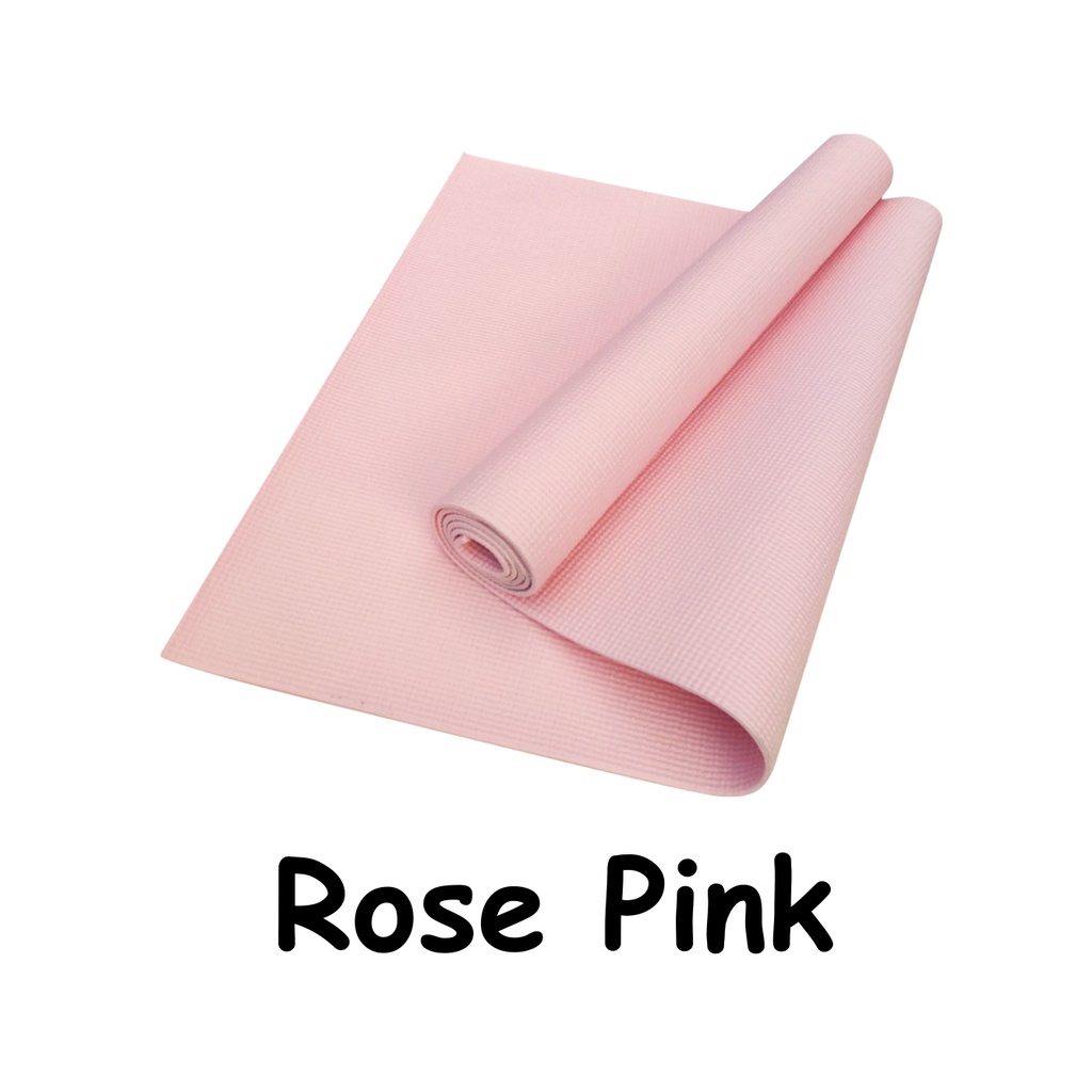 Matras Antii Slip Teball Surabaya Yoga matras Anti Slip Dan Warna Cantik Quality Premium - INTERESTING DEKORATION-MATRAS-ROSE PINK