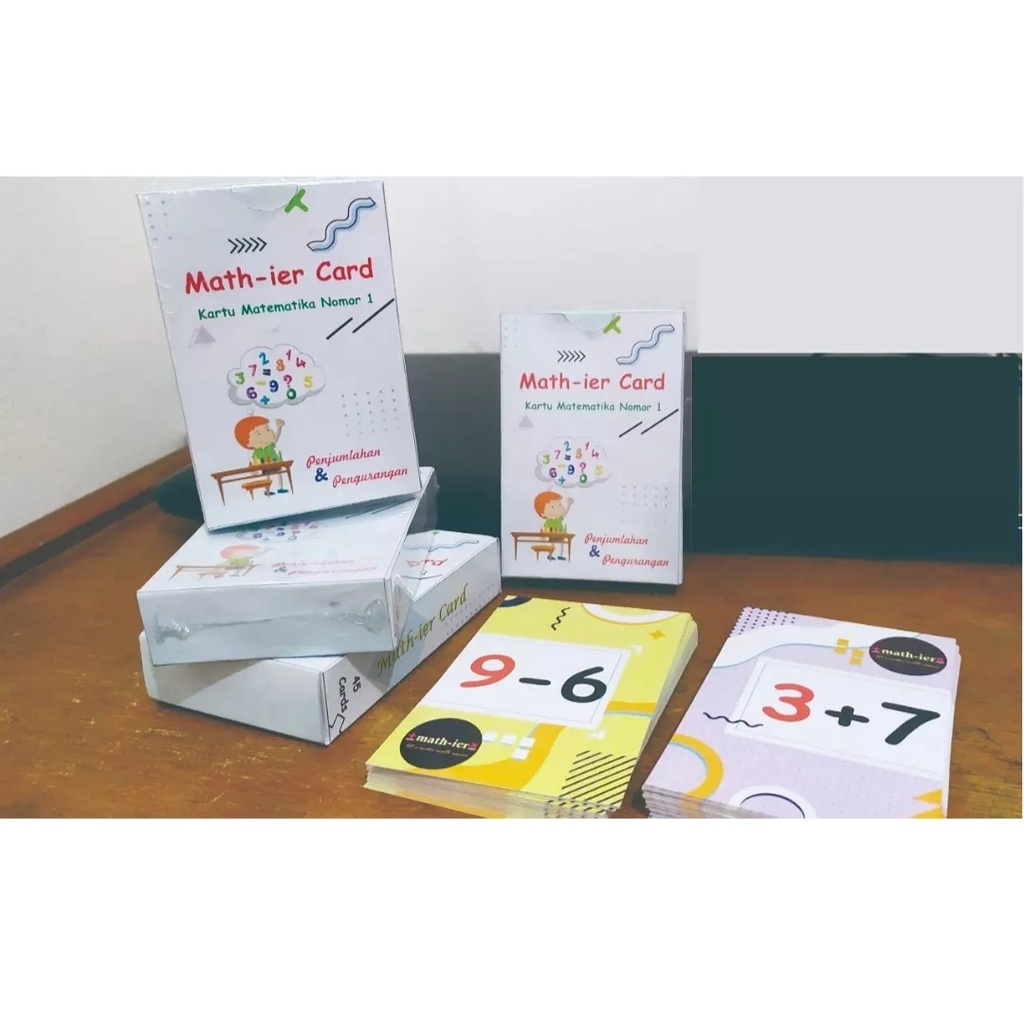 

Math-ier Card Seri Penjumlahan & Pengurangan