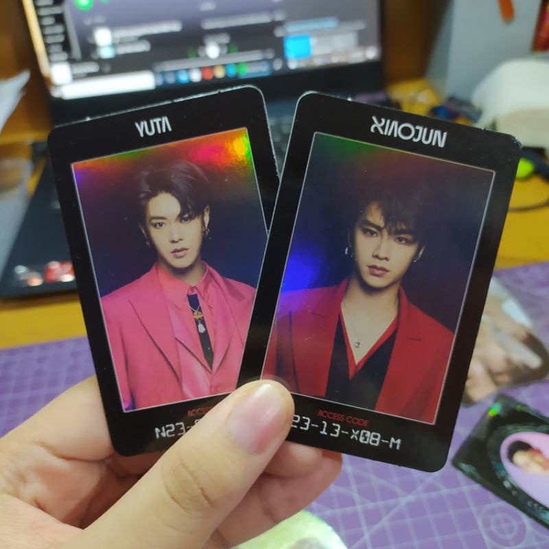 photocard access card xiaojun yuta nct