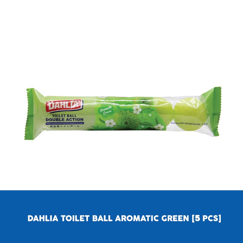 Dahlia Toilet Ball Double Action / Kamper Toilet Isi 5 Pcs