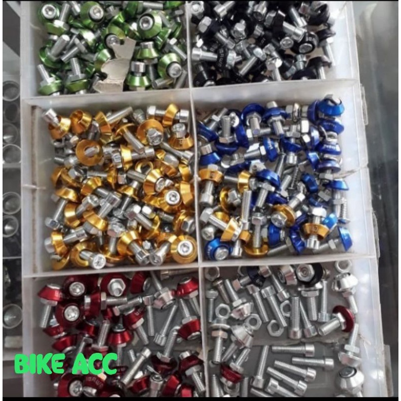 Baut Monel Variasi Body Motor Universal