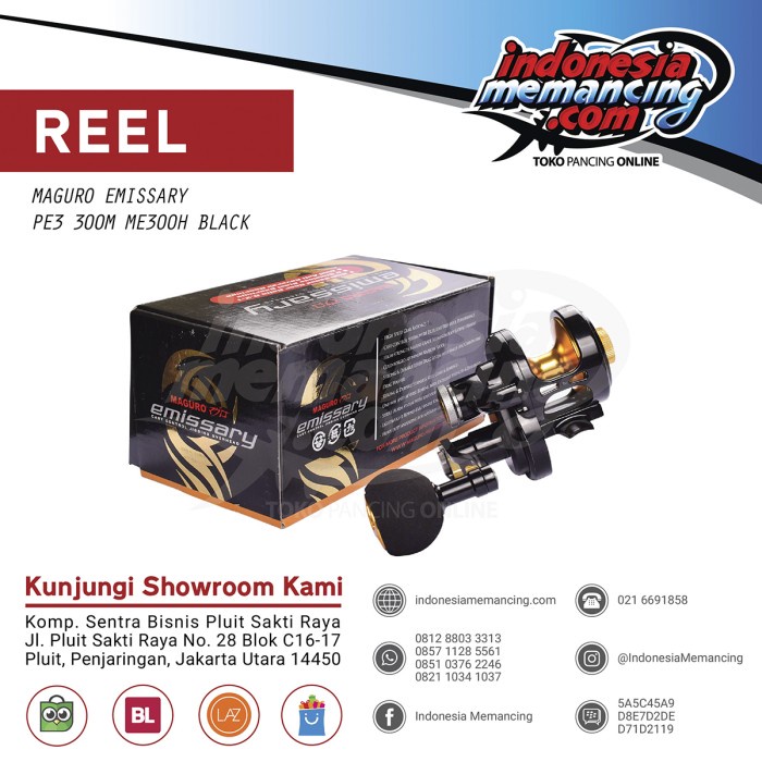 Reel Oh H Maguro Emissary 300H Black One'S