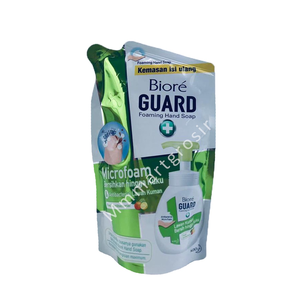 Biore Guard / Sabun Cuci Tangan / Fresh Antibacterial / 250ml