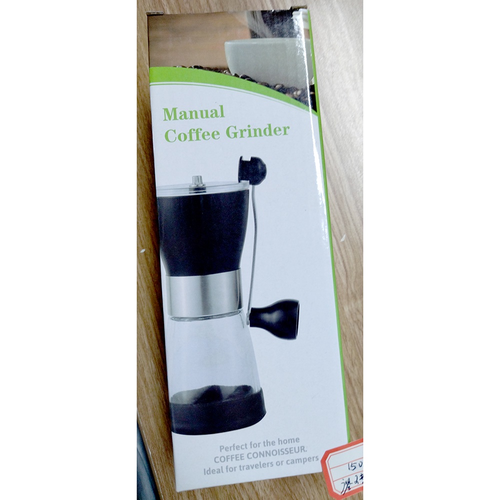 Alat Penggiling Kopi Manual Coffee Grinder - CFYP012 - 7RHA0PBK Black