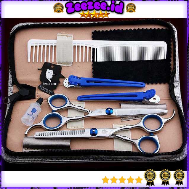 Set Gunting Rambut Salon Profesional Stainless Steel - BHT002